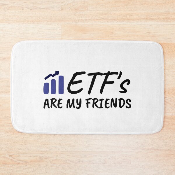 Item preview, ETFs are my friends - Passive income // Stock Market // Diversification // Personal Finances designed and sold by Rat to Lion.