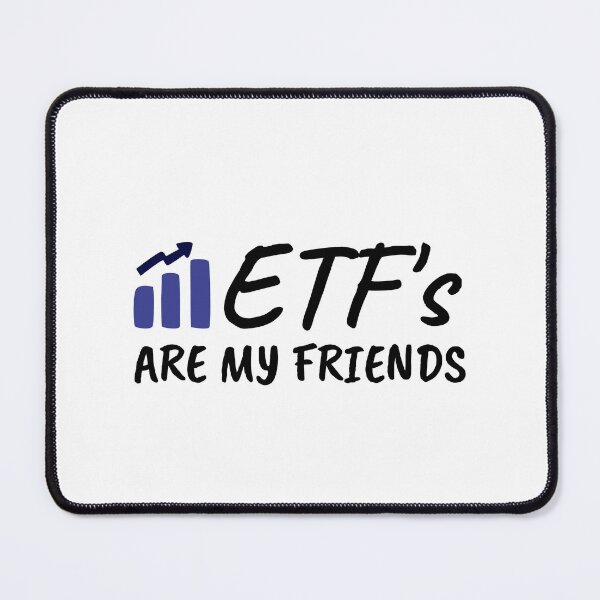Item preview, ETFs are my friends - Passive income // Stock Market // Diversification // Personal Finances designed and sold by Rat to Lion.