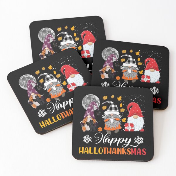 Item preview, Happy hallothanksmas gnomes, gnome lovers, Halloween gnomes, thanksgiving gnomes, Christmas gnomes- Hallothanksmas  designed and sold by Designs Of all kinds.