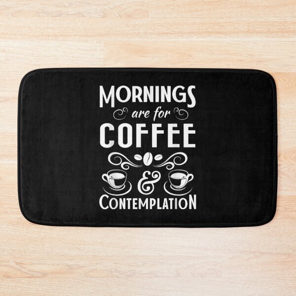 Item preview, Mornings Are For Coffee Contemplation Faith Gift designed and sold by angelata.