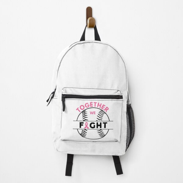 Item preview, Together we fight breast cancer cool pink ribbon baseball designed and sold by portrait4you.