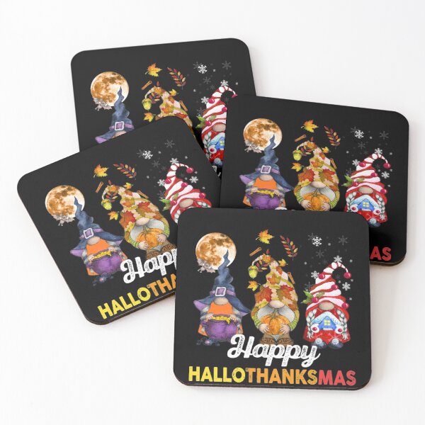 Item preview, Happy hallothanksmas gnomes, gnome lovers, Halloween gnomes, thanksgiving gnomes, Christmas gnomes- Hallothanksmas  designed and sold by Designs Of all kinds.