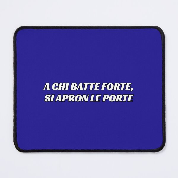Item preview, Italian sayings - A chi batte forte, si apron le porte - proverbs designed and sold by Silviajones.