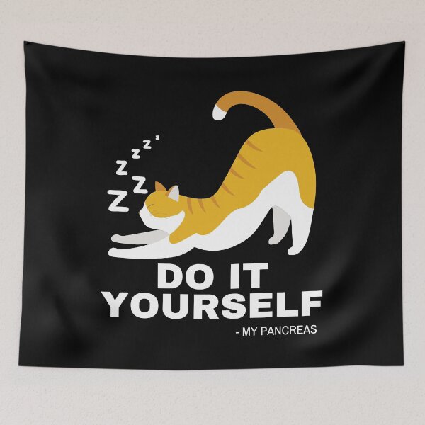 Item preview, Copy of nah my pancreas said do it yourself funny design for diabetics useless pancreas for diabetes day designed and sold by mydreamcatcher.