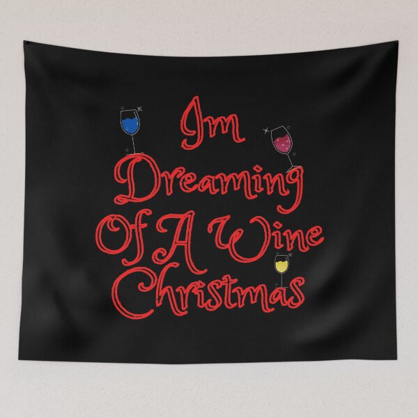 Item preview, Im Dreaming Of A Wine Christmas - Text designed and sold by nakavt.