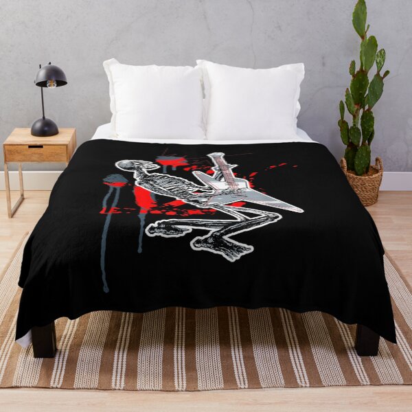 Item preview, Rock Music Guitar Playing Skeleton designed and sold by angelata.