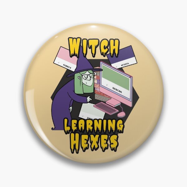 Item preview, Witch Learning Hexes For Halloween designed and sold by Bold Bear.
