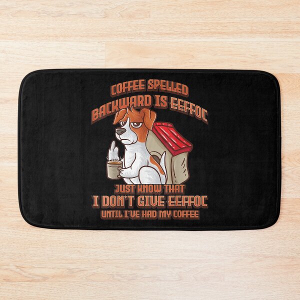 Item preview, Coffee Spelled Backwards Is Eeffoc Jack Russell Dog designed and sold by angelata.