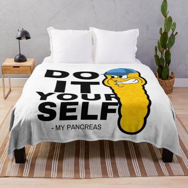 Item preview, Copy of  nah my pancreas said do it yourself funny design for diabetics useless pancreas for diabetes day designed and sold by mydreamcatcher.