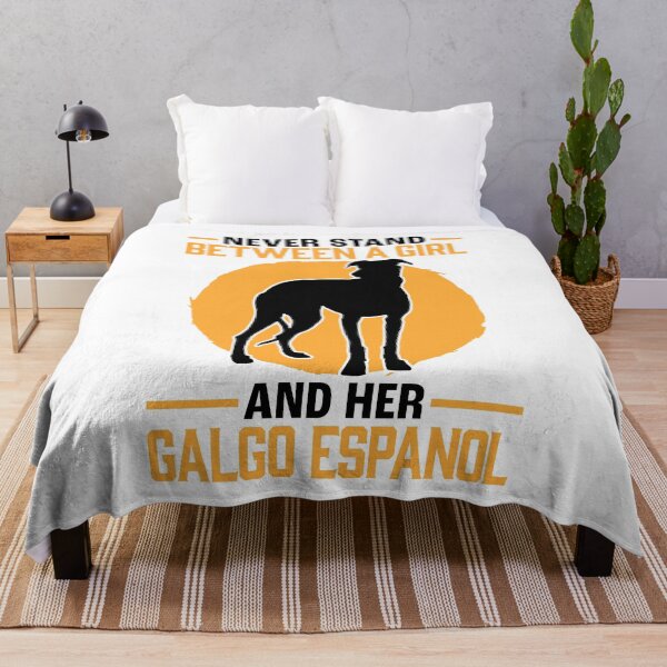 Item preview, Girl with Galgo Espanol Spanish Greyhound designed and sold by madgrfx.