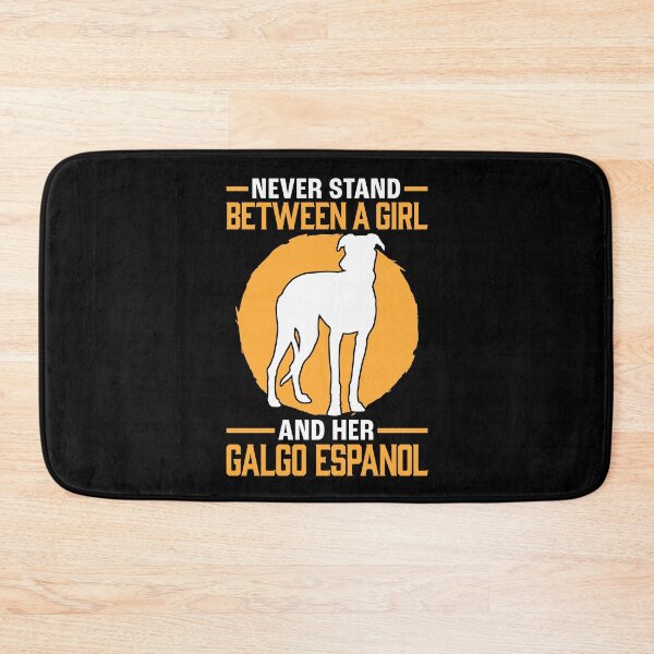 Item preview, Girl with Galgo Espanol Spanish Greyhound designed and sold by madgrfx.