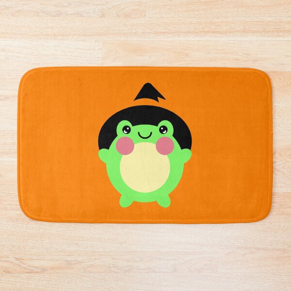 Item preview, Frog In A Cute Witch Hat designed and sold by Jelly Turnip.