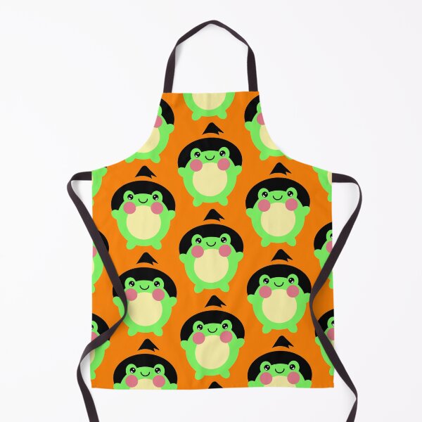 Item preview, Frog In A Cute Witch Hat designed and sold by Jelly Turnip.
