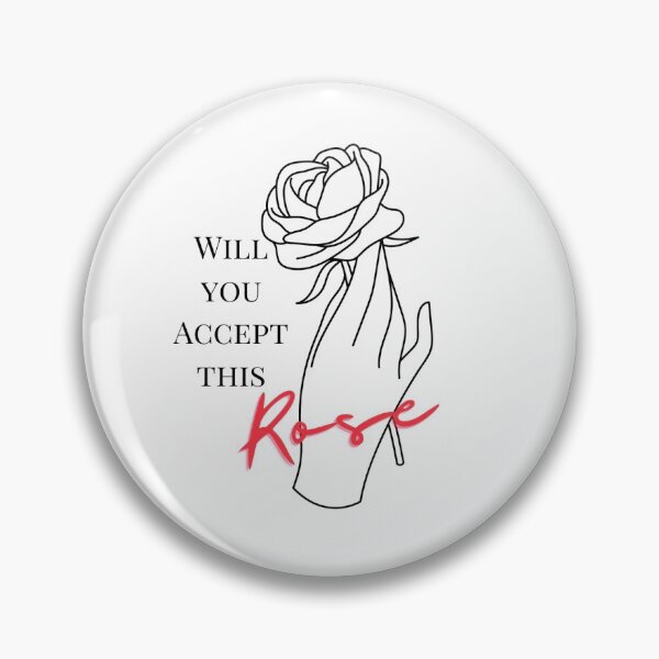 Artikelvorschau, Der Bachelor "Wirst du diese Rose akzeptieren" entworfen und verkauft von GtheBDesigns.