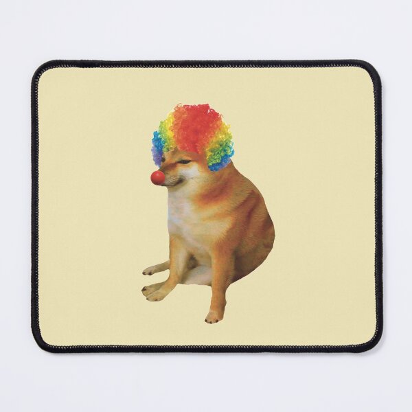 Item preview, Cheems Doge Clown designed and sold by DonatasSab.