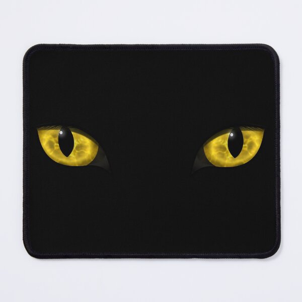 Item preview, Glowing Cat Eyes Yellow designed and sold by Pear Tree Studio.