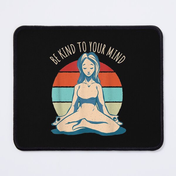 Artikelvorschau, Seien Sie freundlich zu Ihrem Geist Meditation Tal Health Awareness entworfen und verkauft von angelata.