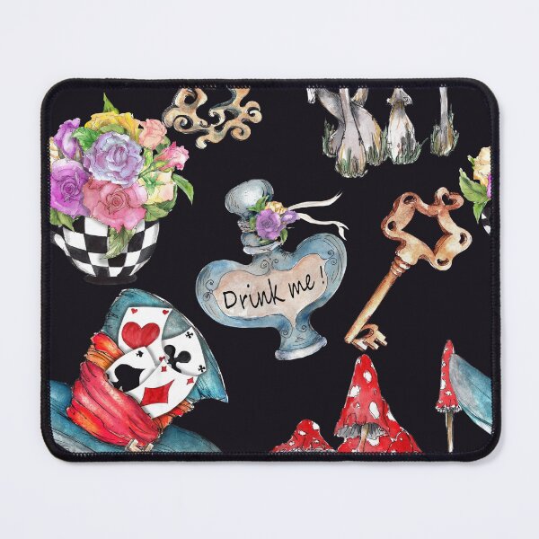 Item preview, Alice in wonderland illustration,  iPhone and Samsung Galaxy case cover designed and sold by RoManSmArt.