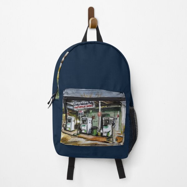 Item preview, Outback Servo (Australian Petrol Station) designed and sold by LornaBowdenART.