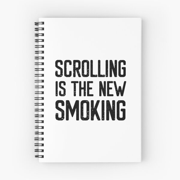 Item preview, Scrolling is the new Smoking designed and sold by FriendsList.