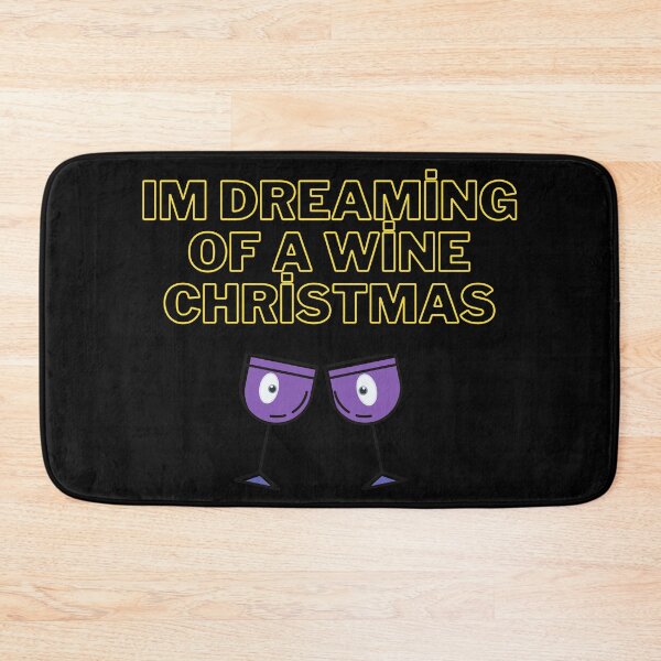 Item preview, Im Dreaming Of A Wine Christmas - Drinking Glass designed and sold by nakavt.