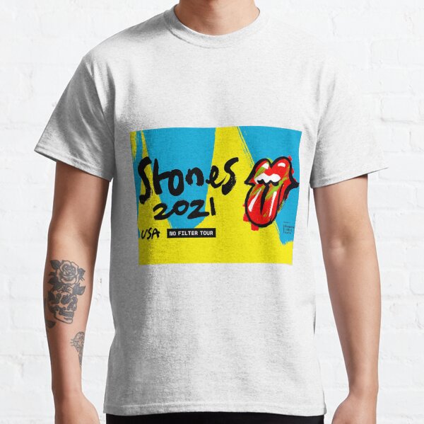 ROLLING 2021 STONES TOUR NO FILTER 2021 Classic T-Shirt