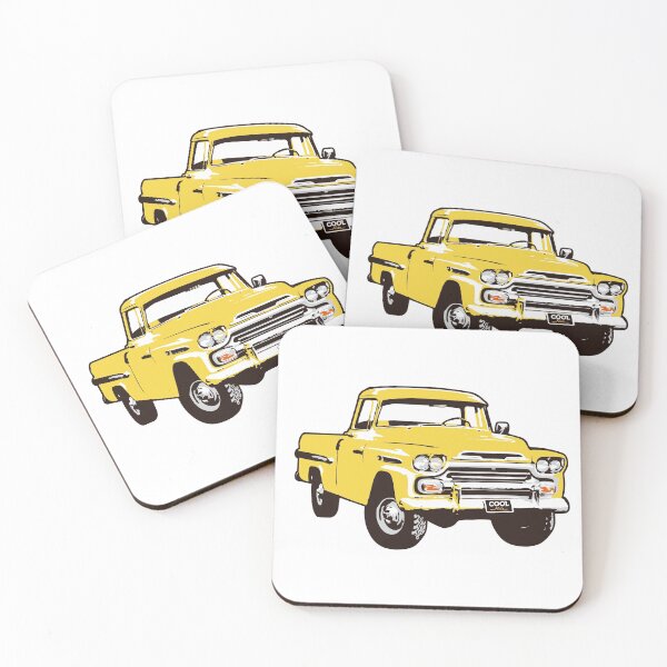 Item preview, Yellow 58-59 4x4 C Truck designed and sold by CoolRide.
