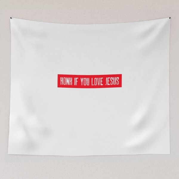 Item preview, Honk If You Love Jesus - Funny  designed and sold by Neggan.
