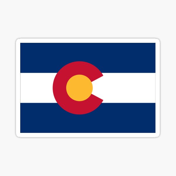 Item preview, **Colorado Flag** designed and sold by FishCzU.