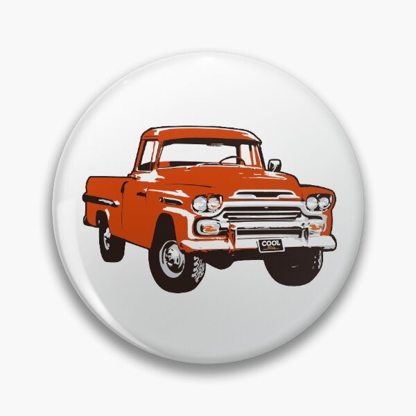 Item preview, Orange 58-59 4x4 C Truck designed and sold by CoolRide.