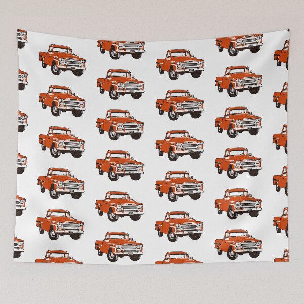 Item preview, Orange 58-59 4x4 C Truck designed and sold by CoolRide.