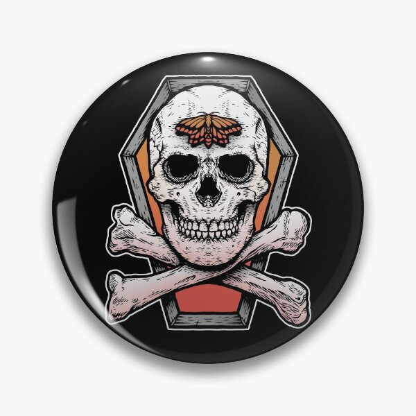 Item preview, Skull and Moth designed and sold by deniart.