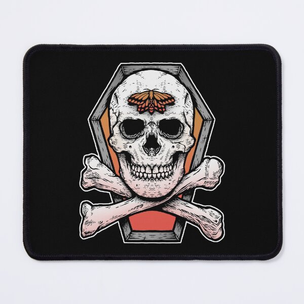 Item preview, Skull and Moth designed and sold by deniart.