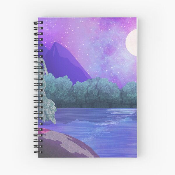 Item preview, Willow Trees and Starry Skies designed and sold by ellemomo-arts.