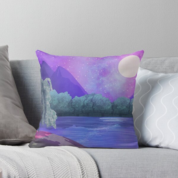 Item preview, Willow Trees and Starry Skies designed and sold by ellemomo-arts.