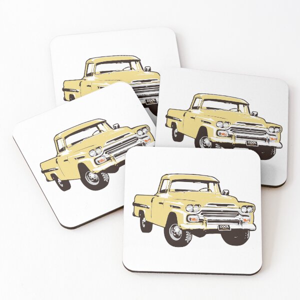 Item preview, Beige 58-59 4x4 C Truck designed and sold by CoolRide.