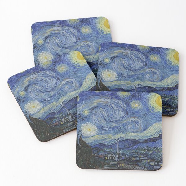 Item preview, Starry Night 1889 by Van Gogh - Vincent Van Gogh Painting designed and sold by molamode.