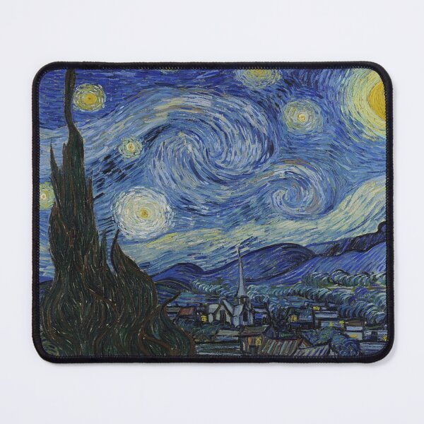 Item preview, Starry Night 1889 by Van Gogh - Vincent Van Gogh Painting designed and sold by molamode.