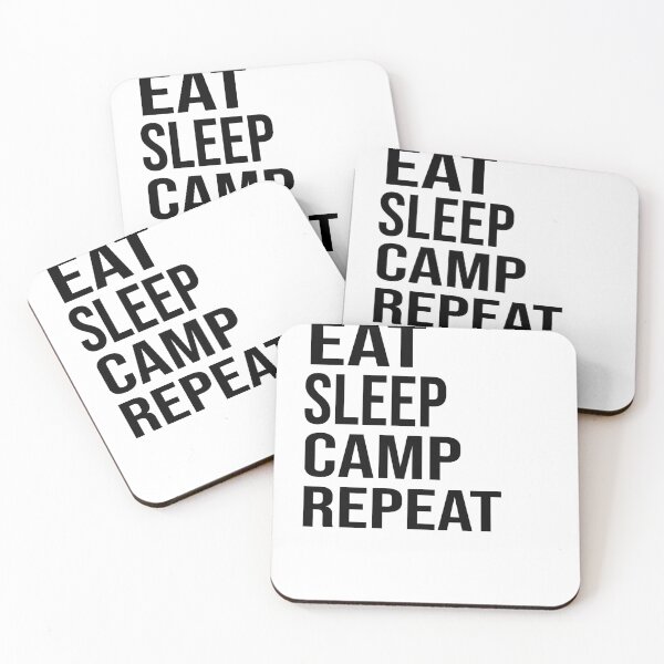 Item preview, EAT. SLEEP. CAMP REPEAT designed and sold by rahem94.