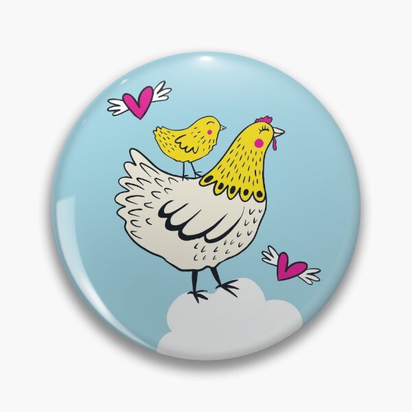 Item preview, Cloudy with a Chance of Chickens designed and sold by Jacqueline Hurd.