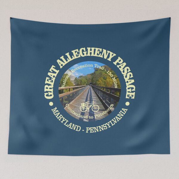 Item preview, Great Allegheny Passage (Cycling C) designed and sold by curranmorgan.