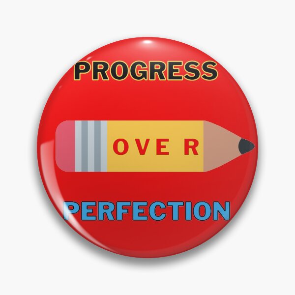 Item preview, motivational progress over perfection back to school teacher designed and sold by nakavt.