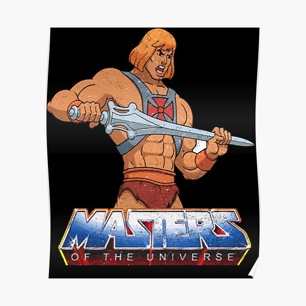 POSTER HE MAN AND THE MASTERS OF THE UNIVERSE GROß #8 