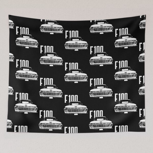 Item preview, 1965 Ford F100 - Black and White designed and sold by OldDawg.