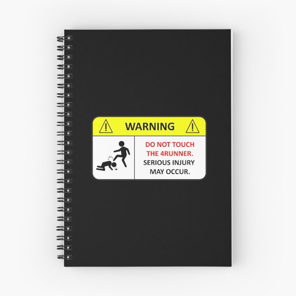 Item preview, Do Not Touch my Toyota 4Runner! designed and sold by anexperiment.