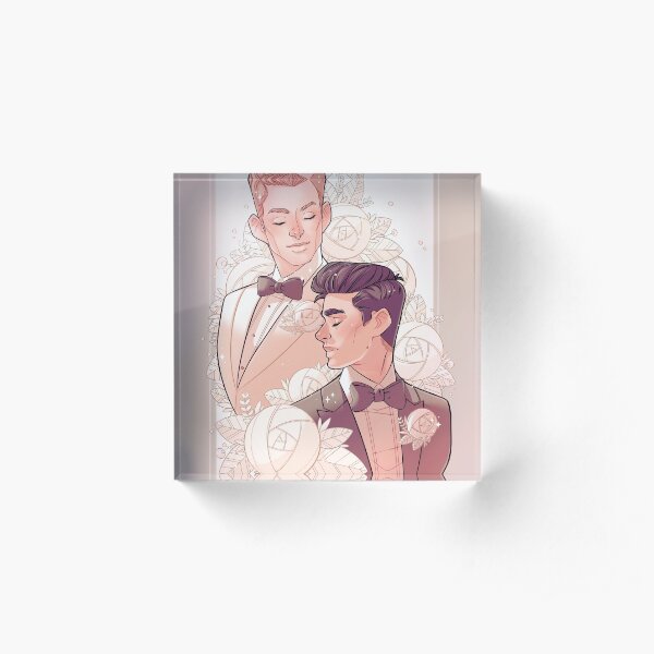 Wedding bells Acrylic Block