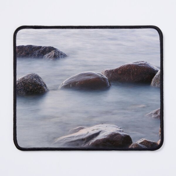 Item preview, large smooth boulders on the shore  designed and sold by mrivserg.