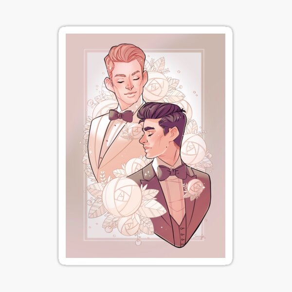 Cloches de mariage Sticker