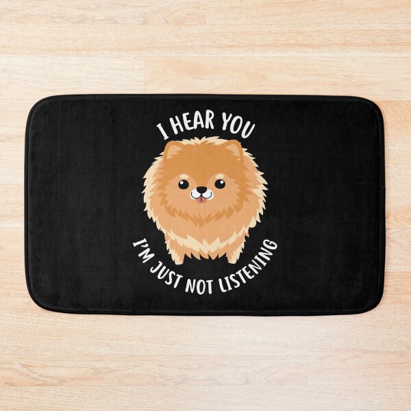 Item preview, Pomeranian Just Not Listening designed and sold by Clara Hollins.