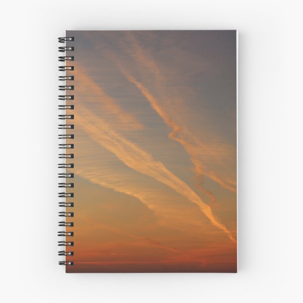 Item preview, aircraft trails in the sky designed and sold by mrivserg.